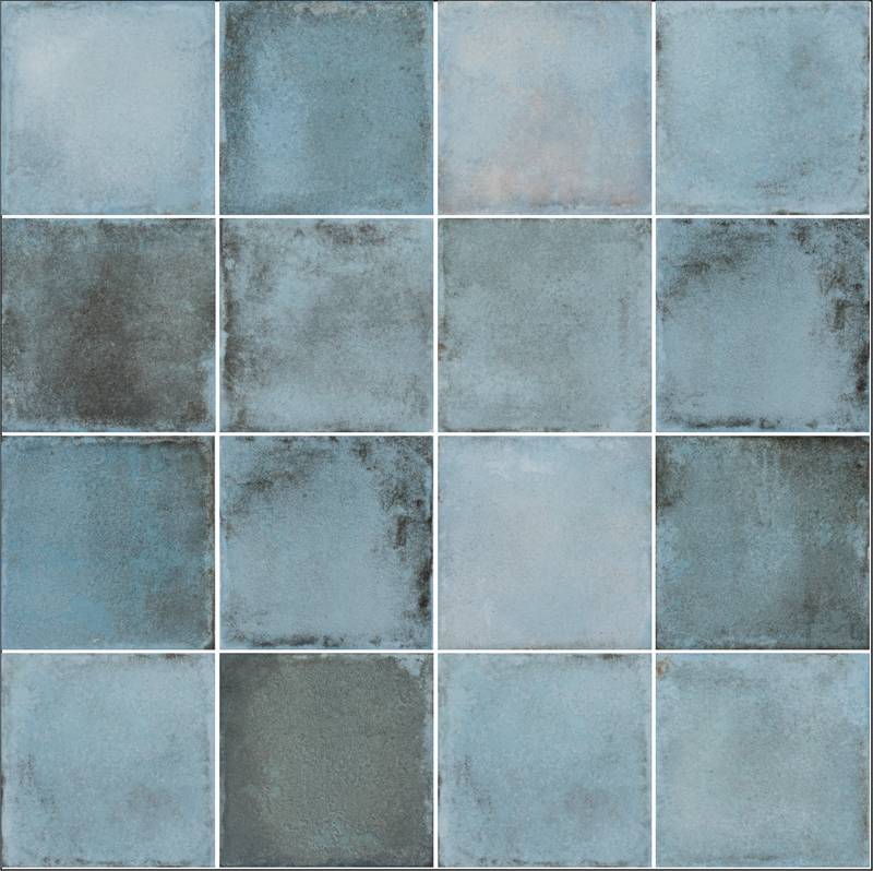 Clearwater 4X4 Berilo Blue Gloss Ceramic Tile