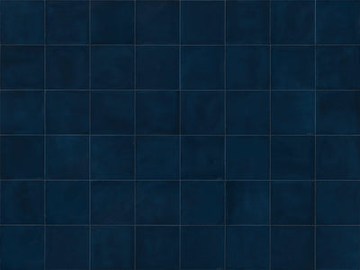 Malibu 6x6 Blue Glossy Porcelain Tile