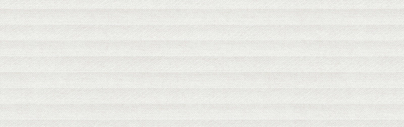 Textile 13x39 White Matte Ceramic Wall Tile