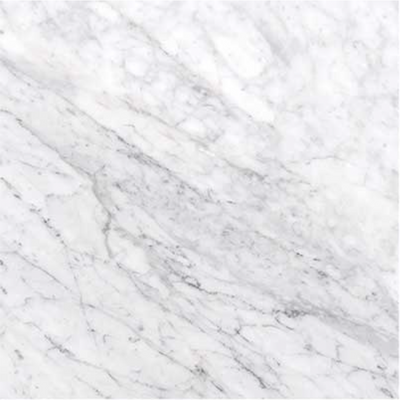 White Carrara 12X12 Polished Marble Tile